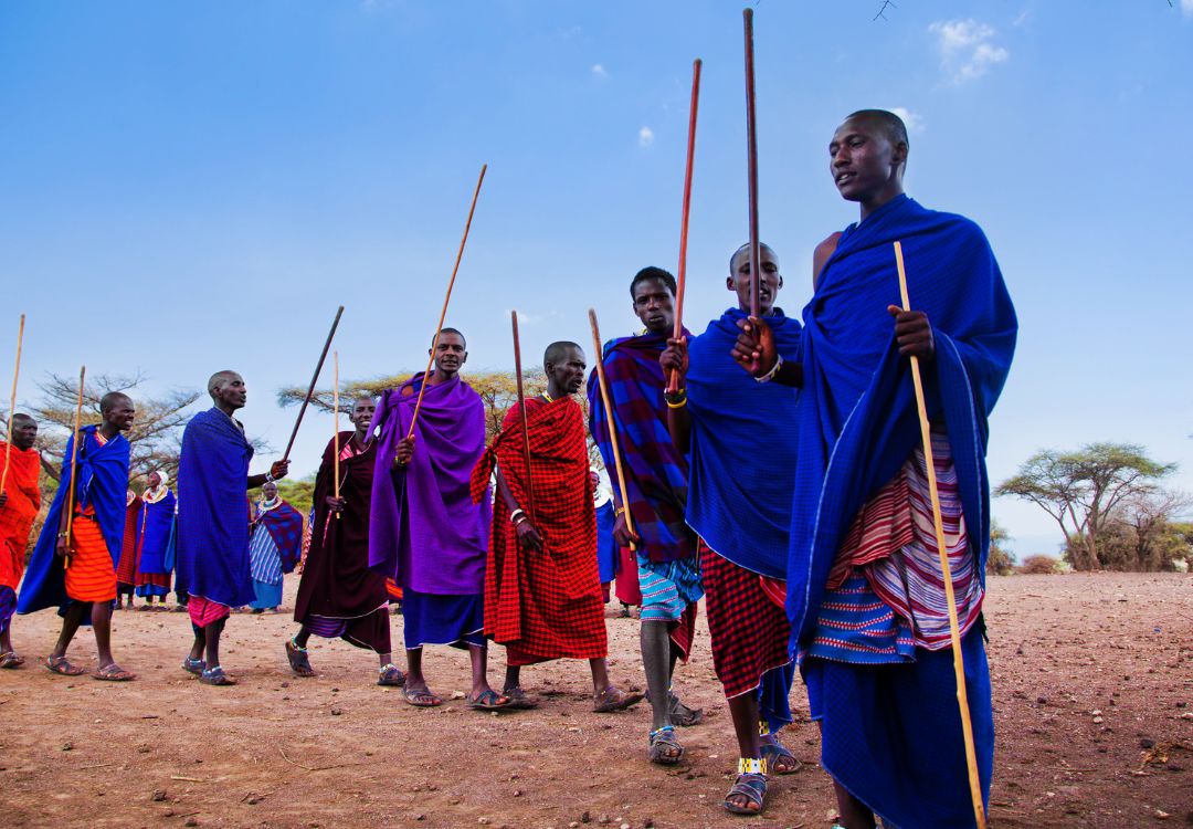 sometimes in africa maasai
